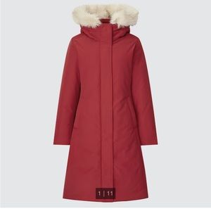 Ultra Warm Hybrid Down Long Coat